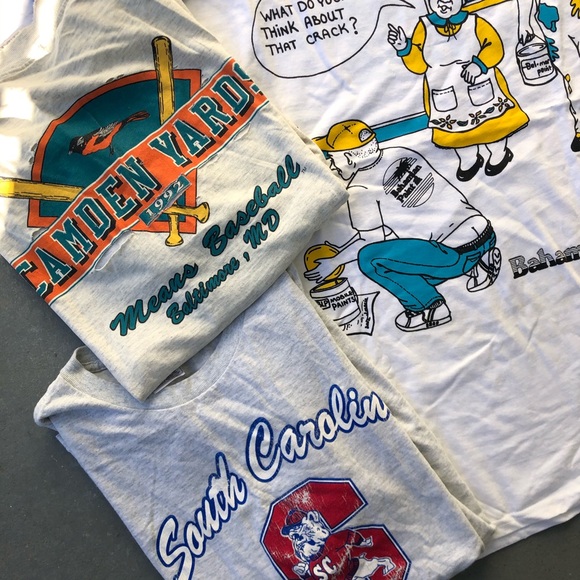 Vintage Tee Shirt Bundle Deal (8 Tees) - Picture 2 of 6